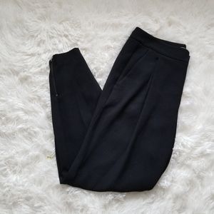 Vince Ankle Zip Black Pants, Size 4